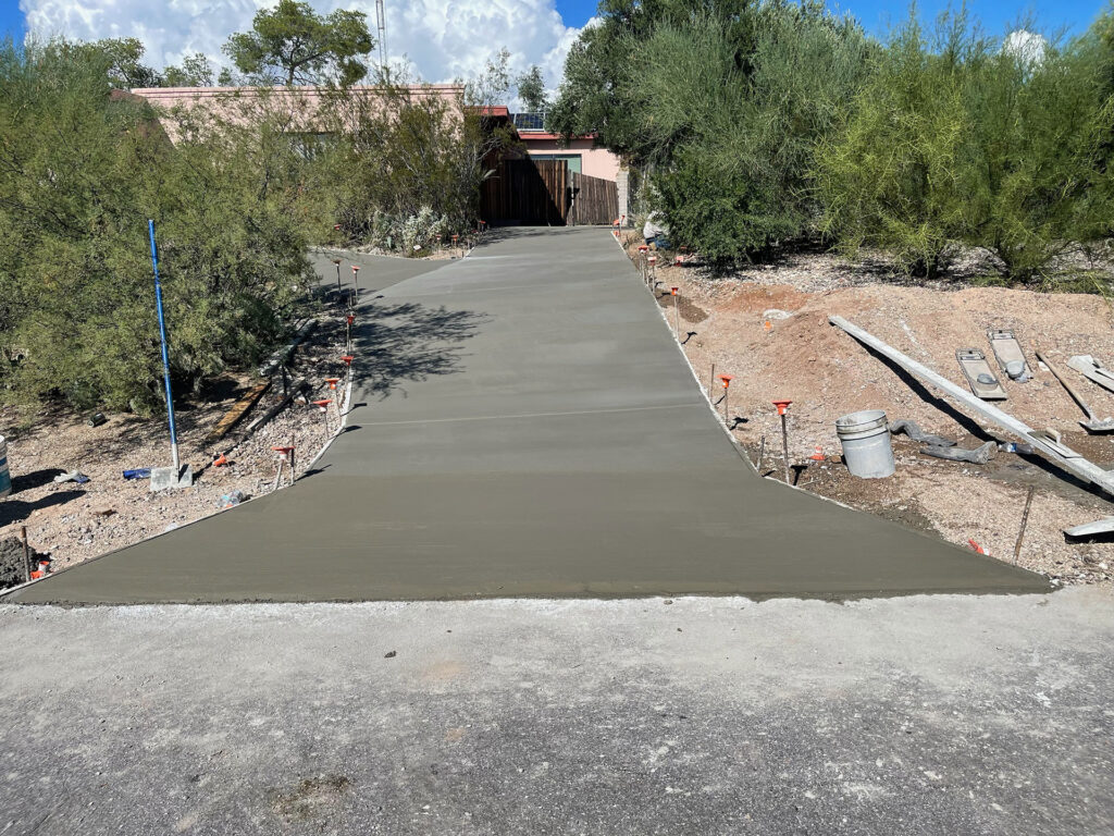 Concrete Driveway Tucson Arizona