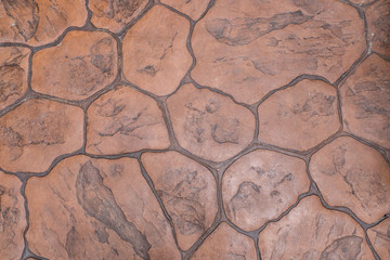 Pretty stamped concrete texture